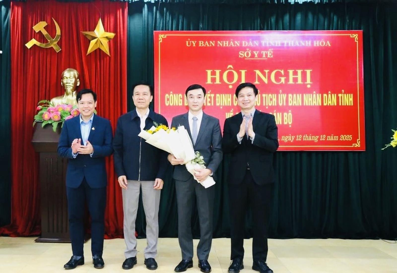 Administrative News: Thanh Hóa Appoints New Leadership for Department of Health