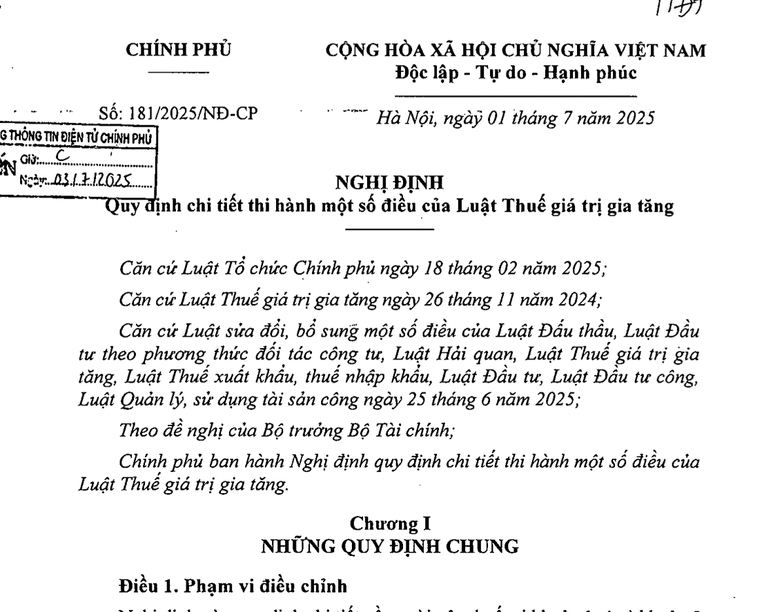 Regulatory Update: Decree No. 181/2025/NĐ-CP on Detailed Regulations and Guidance for Implementing the Law on Identity